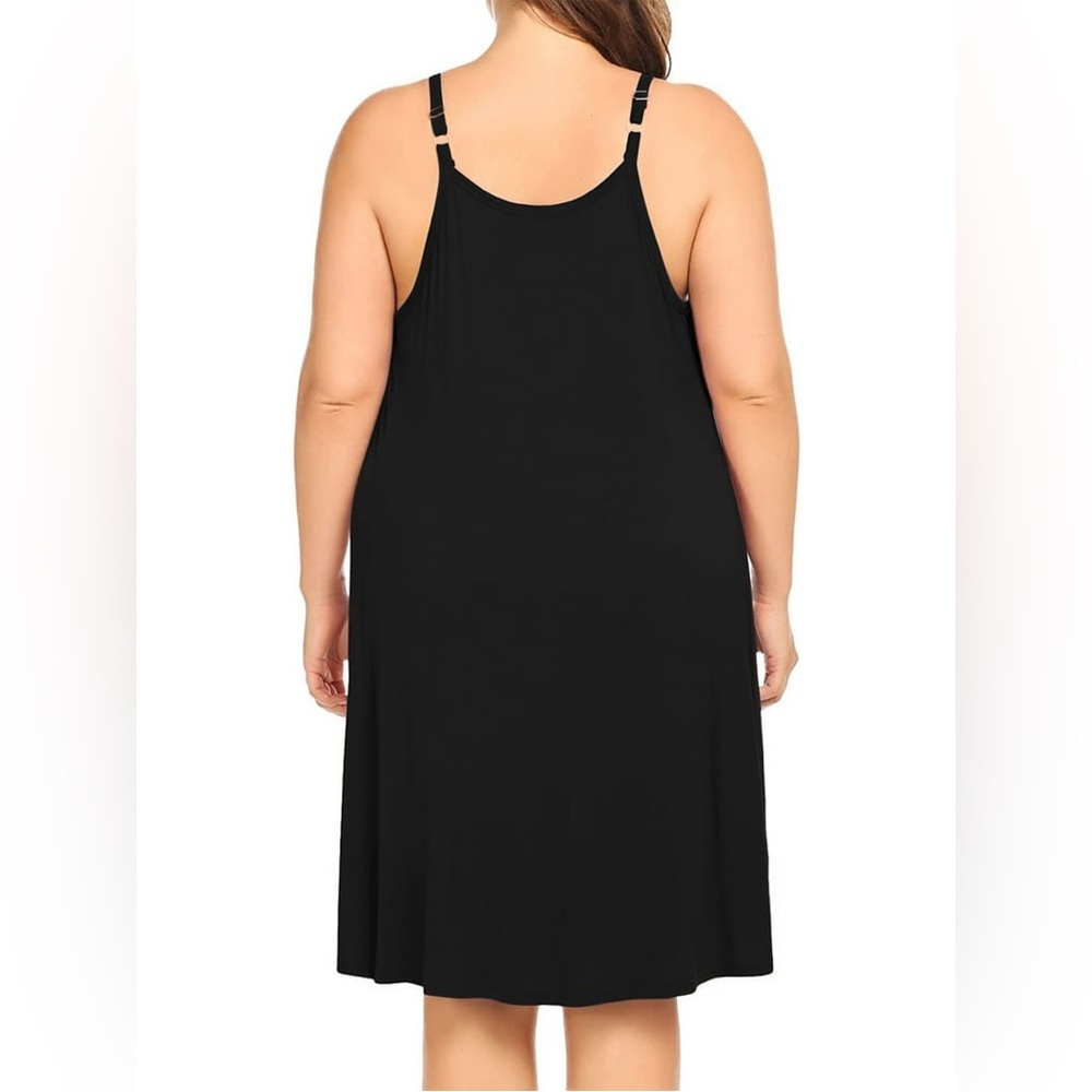 Plus Size Chemise Soft Sexy Sleepwear Pleated Nightgowns Loungewear nwt - Picture 6 of 8